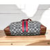 Vintage Coach 7023 Signature Denim Stripe Small Tote Bag