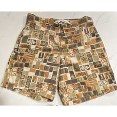 SHAG Board Shorts Toes On The Nose 34 Tiki Swim Trunks Josh Agle Aloha Surf Flaw