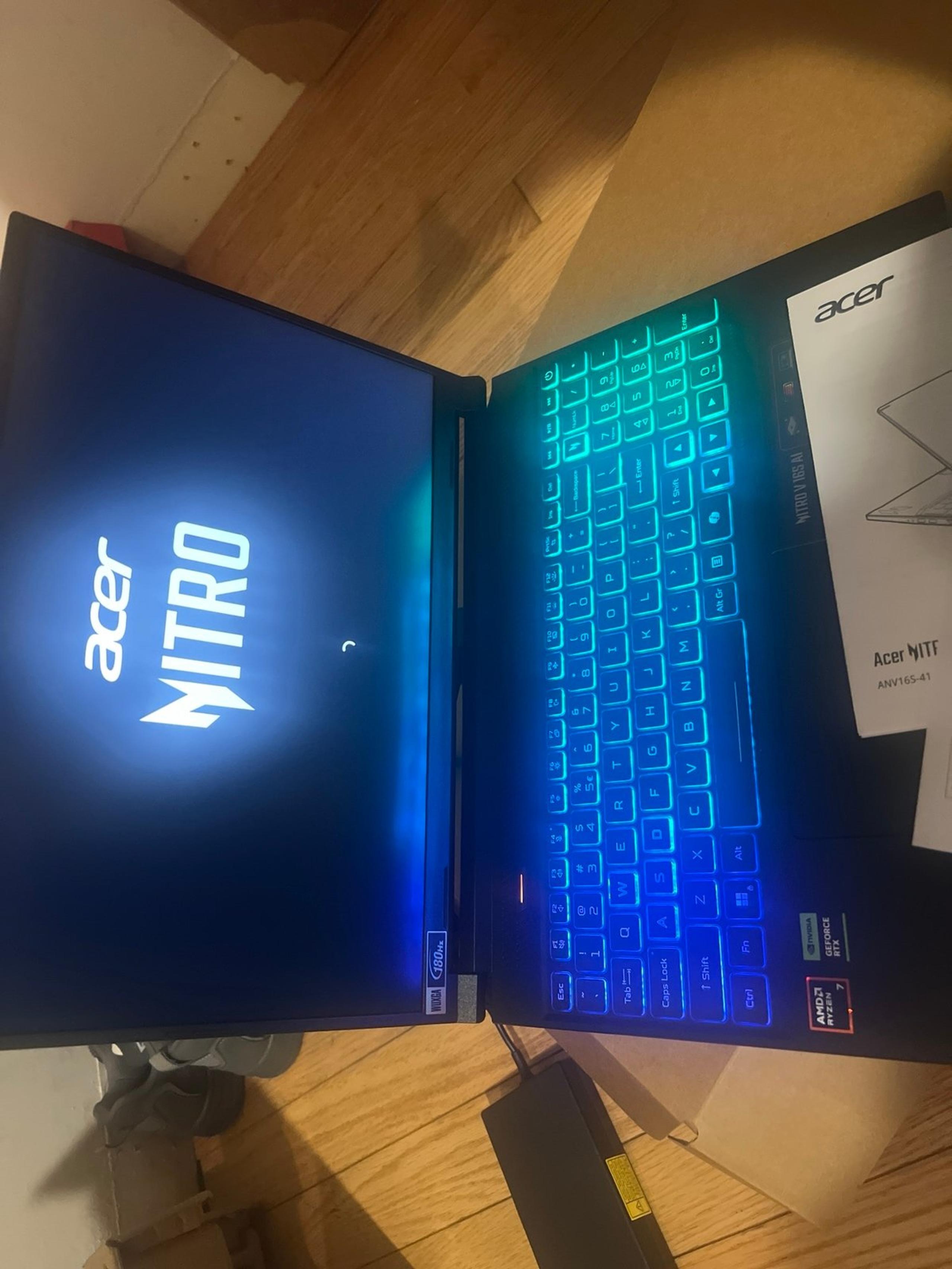 Acer Nitro V 16S AI Gaming Laptop | AMD Ryzen 7 260 Processor | NVIDIA GeForce R