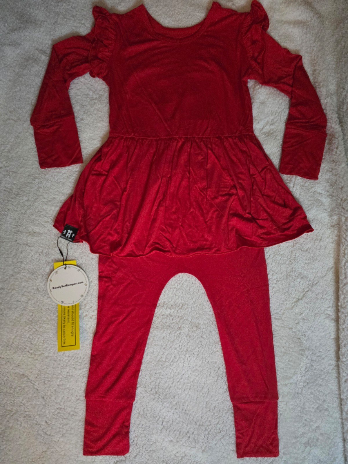 FREE SHIPPING New Ready Set Romper Twirl Reversible Bamboo Girls Romper 3-4T