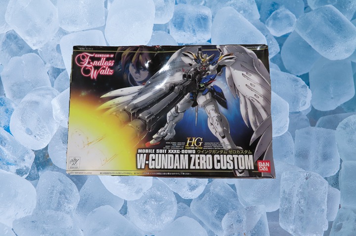 Bandai 1/144 Scale Action Figure Model Kit Mobile Suit XXXG W-Gundam Zero Custom