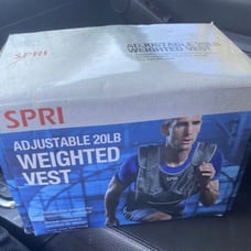 SPRI Weighted Vest Adjustable Weight 20l