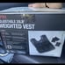 SPRI Weighted Vest Adjustable Weight 20l