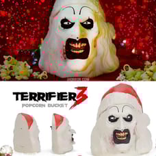 *NEW* Terrifier 3 Art The Clown Popcorn Bucket OOP RARE & IN ORIGINAL PACKAGING
