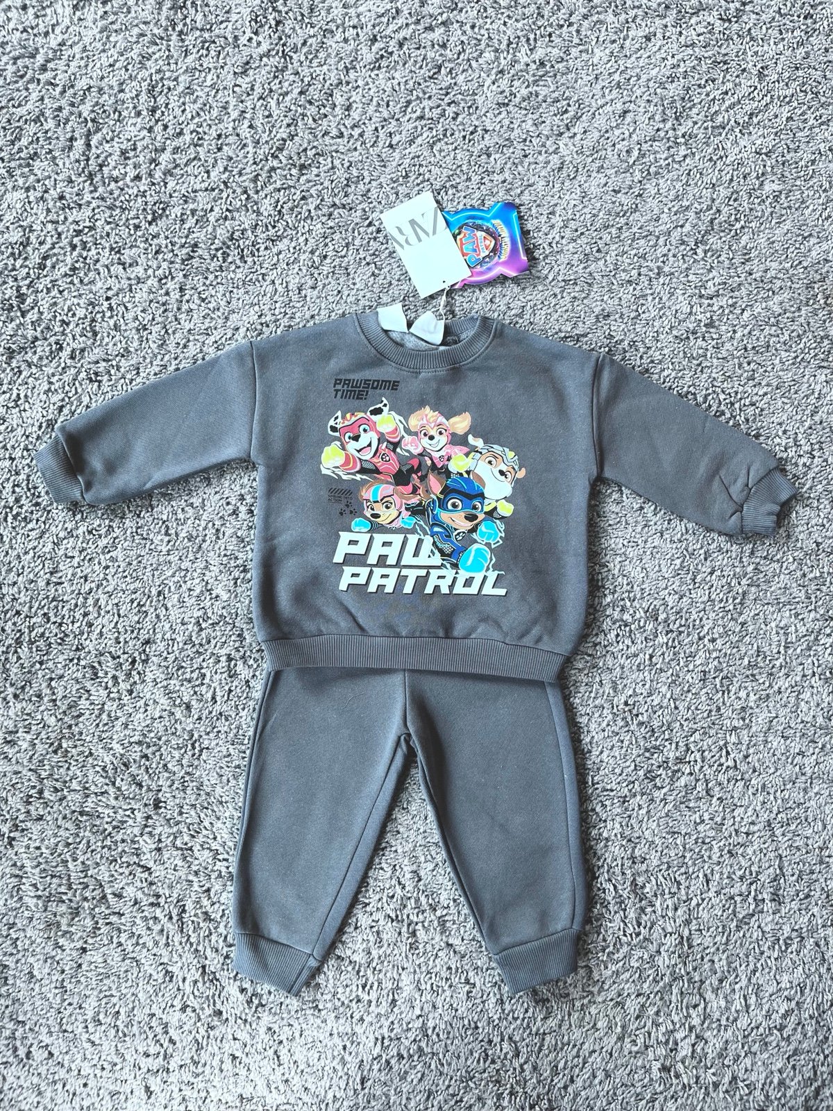 ZARA NWT Nickelodeon paw patrol set size 9-12 months