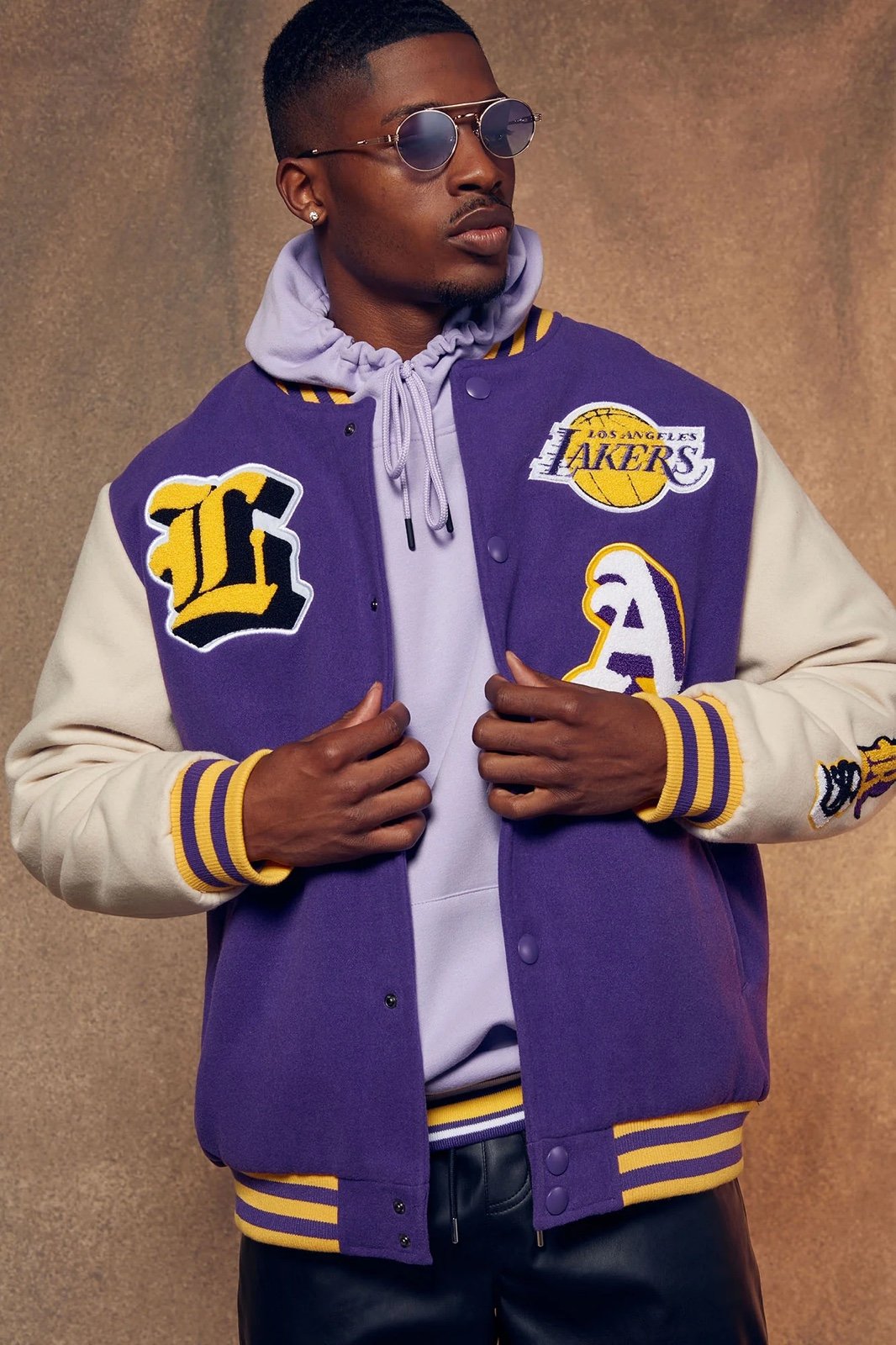 LA Lakers Varsity Jacket