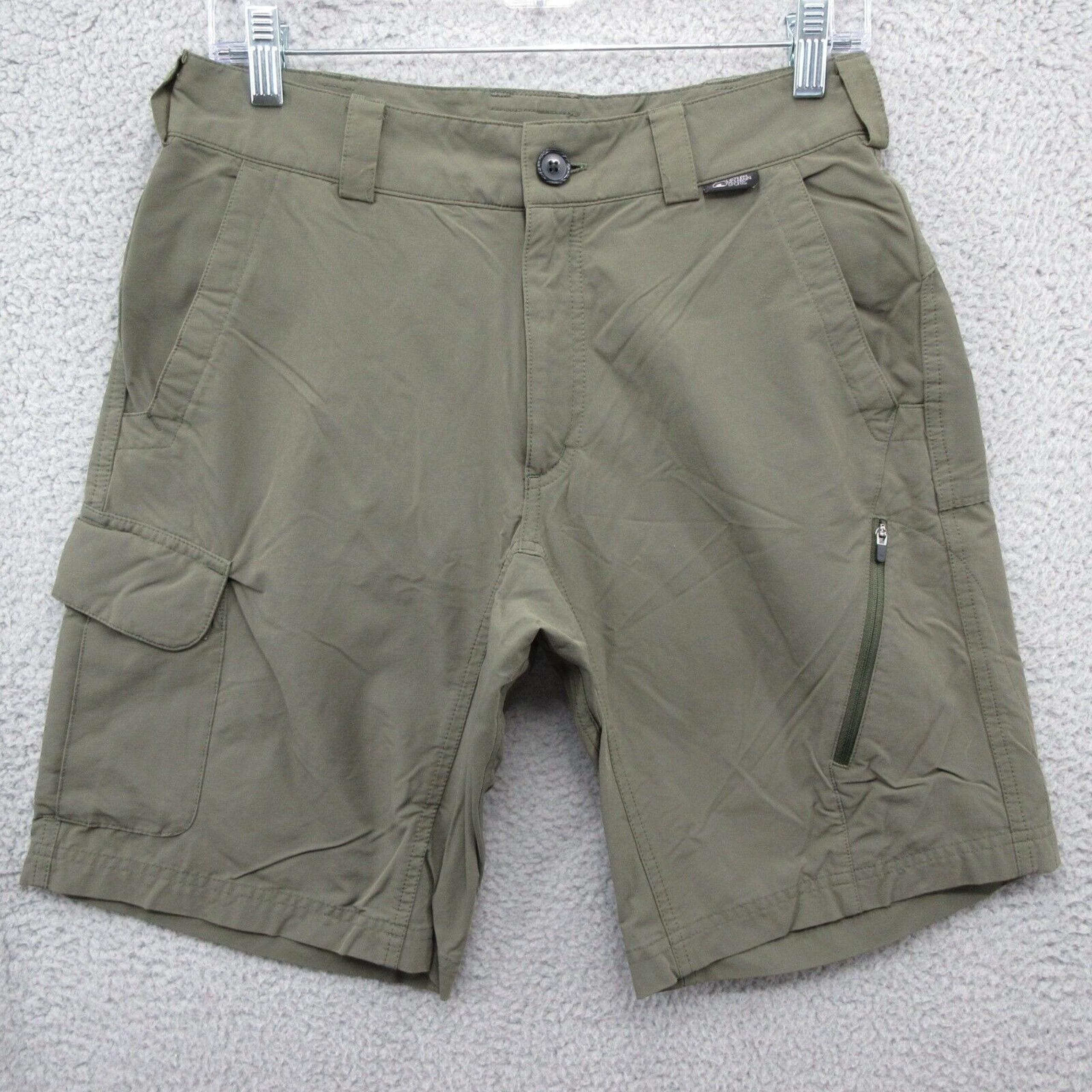 Eastern Mountain Sports Shorts Mens 30 Green Pockets Outdoors Nature