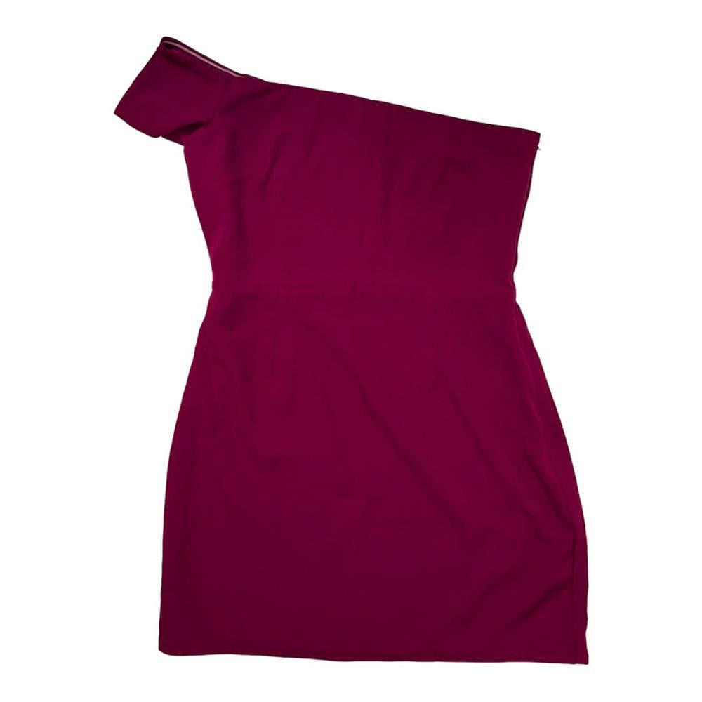 Lovers + Friends l Fuschia One Shoulder Dress Medium - detail