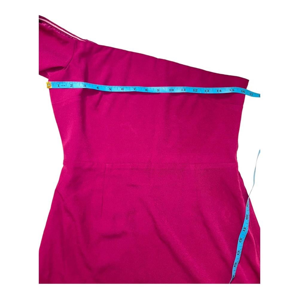 Lovers + Friends l Fuschia One Shoulder Dress Medium - detail