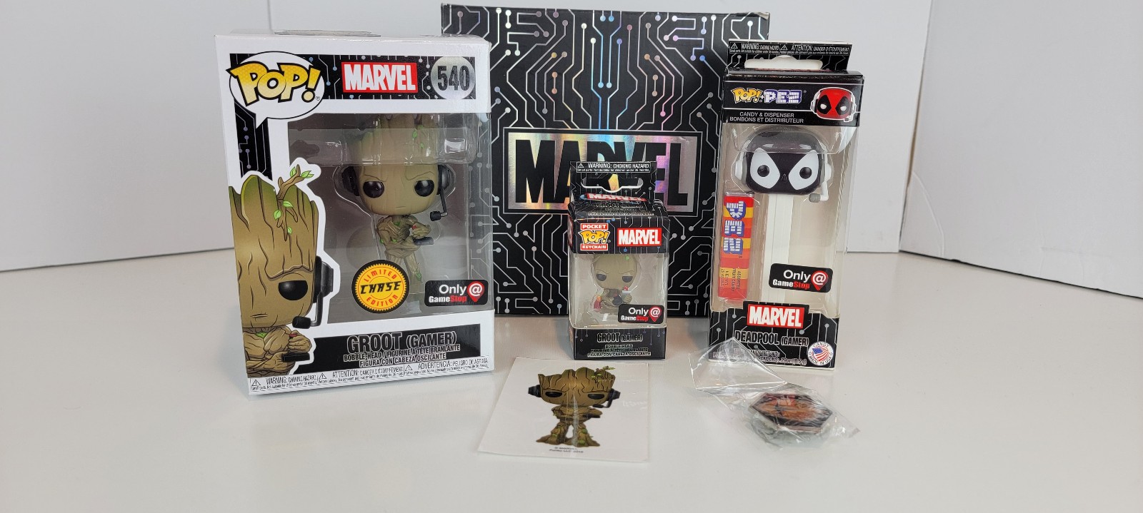 Funko Pop Groot Gamer Chase
