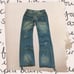 japanese brand lowrise flared jeans