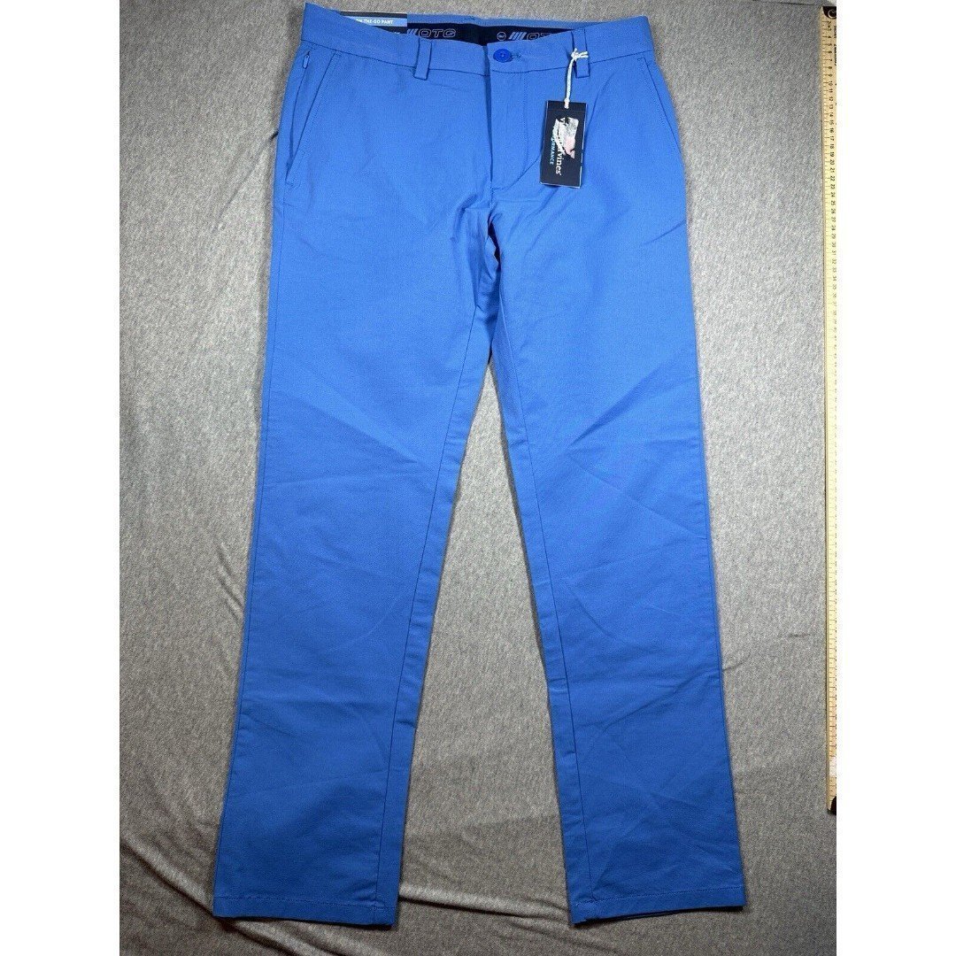 NWT Vineyard Vines Perf On-The-Go 5 Pocket Pant Tide Blue Mens 30x30 128