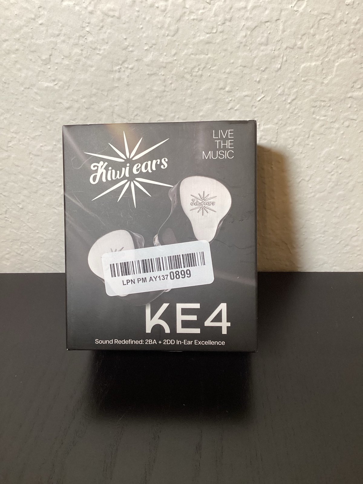 Linsoul Kiwi Ears KE4 in Ear Monitor 2DD+2BA Hybrid Earphone