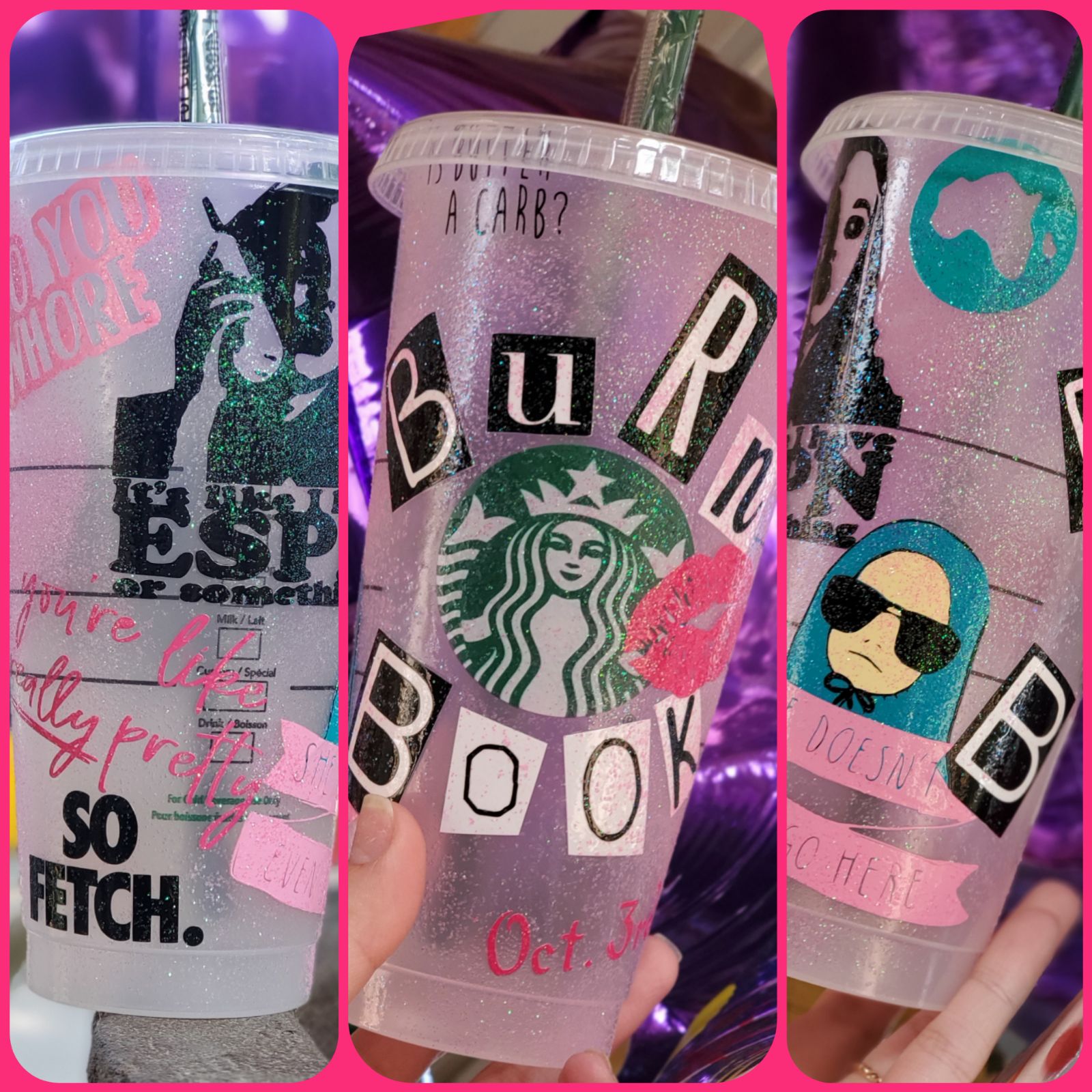 Custom Mean Girls Starbucks Cup