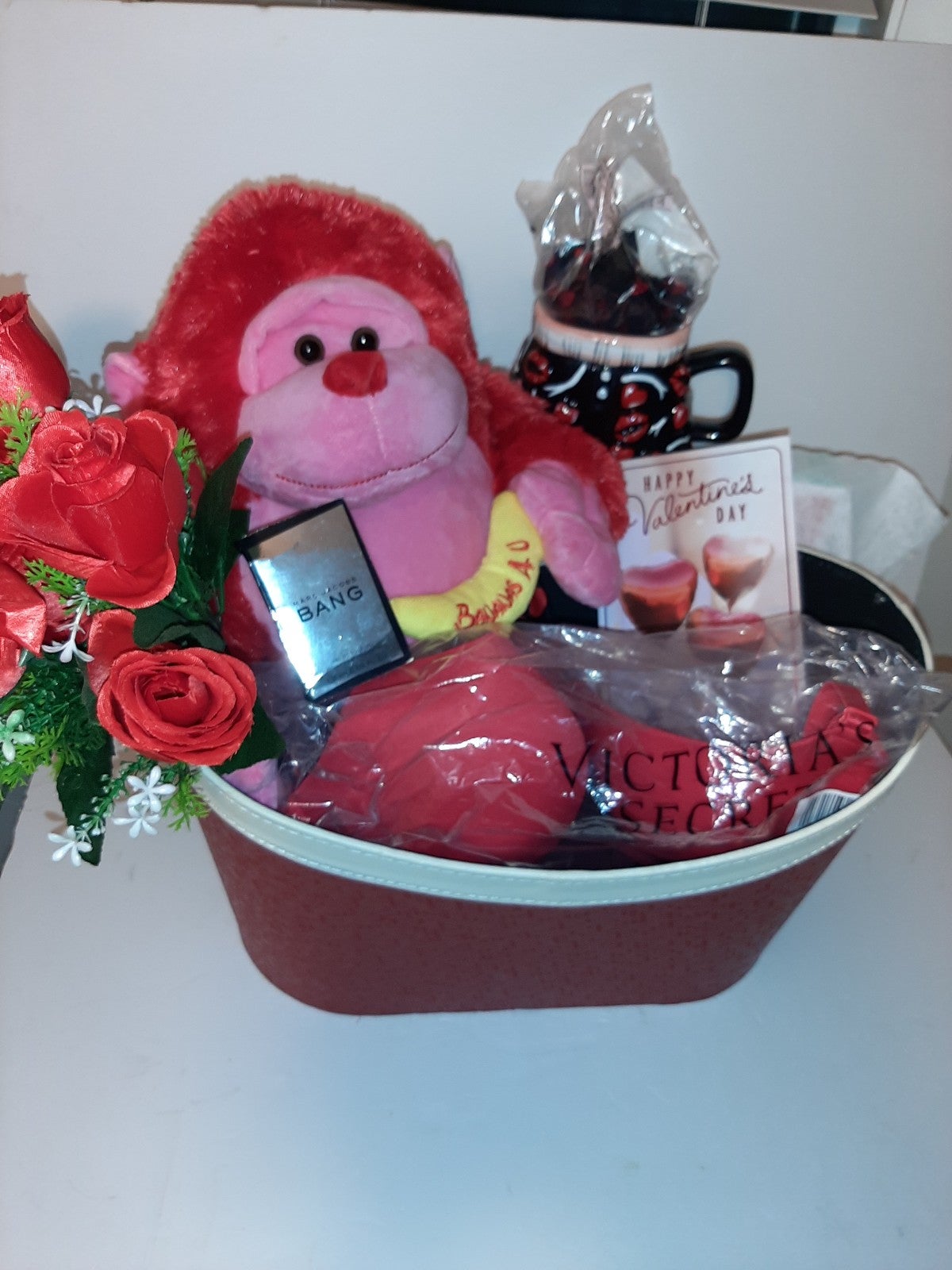 Pink Monkey and panties V-Day gift