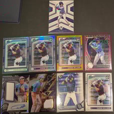 Carson Williams Lot Spectra Relic Auto 94/99, Select Relic, Donruss refractors..