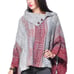 Free People Willow Poncho Sweater Button Turtleneck Alpaca Blend
