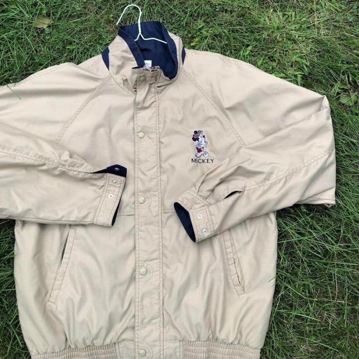 Mickey Mouse Jacket Vintage Disney Golf Windbreaker PGA Tour Live Disney World