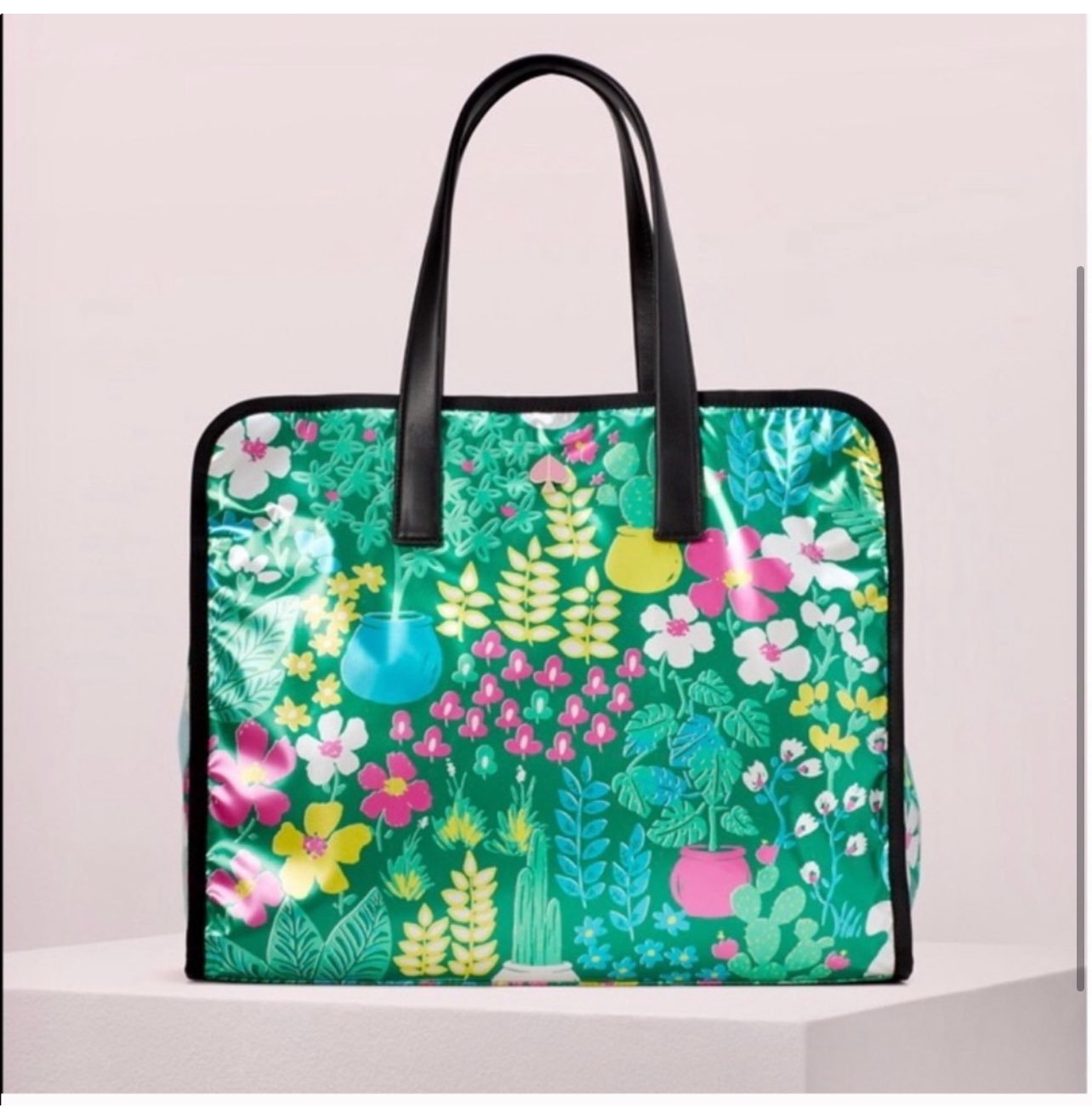 Kate Spade Morley Garden Posy Cat Large Tote