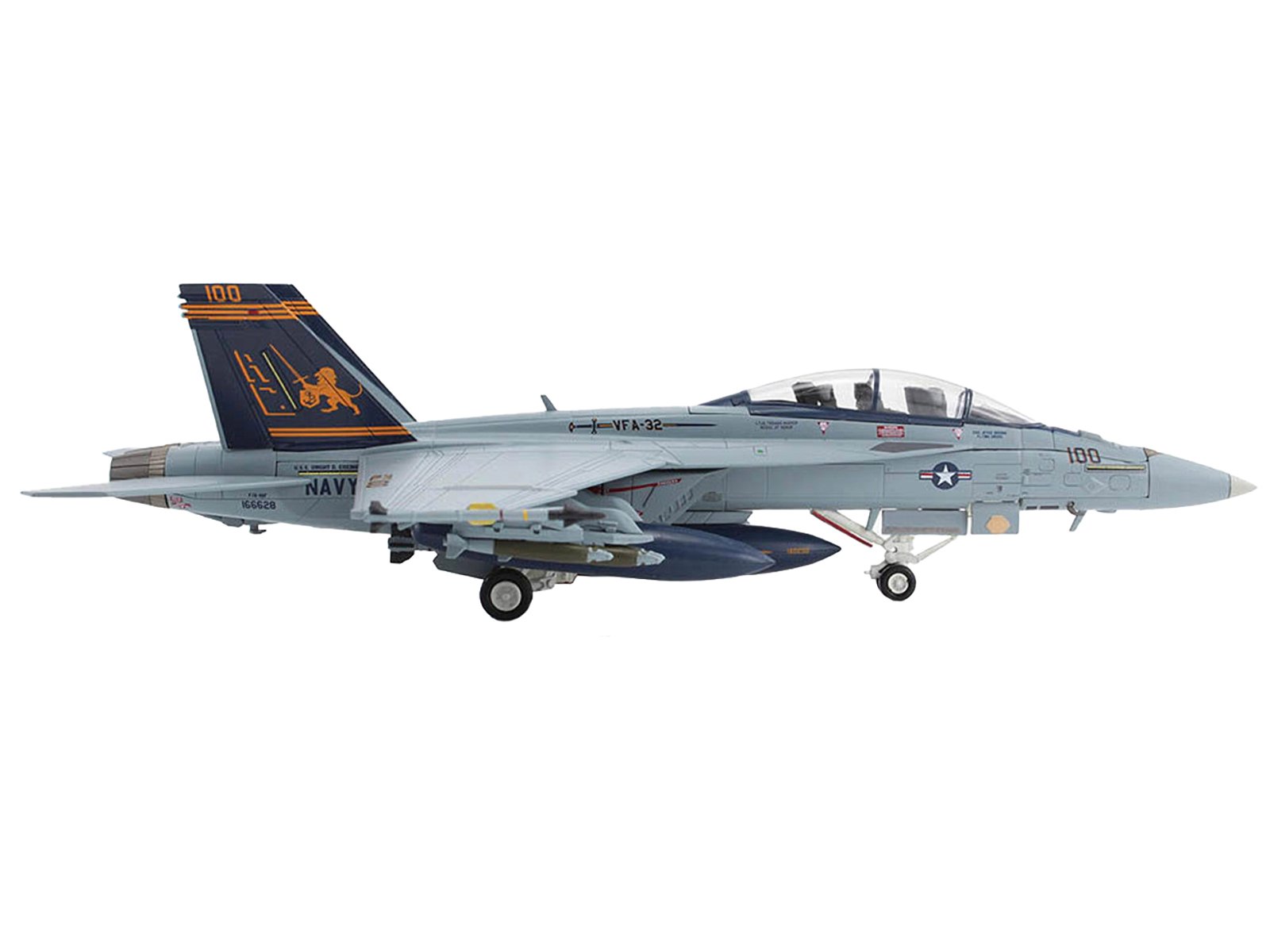 McDonnell Douglas F/A-18F Super Hornet Aircraft VFA-32 Fighting Swordsmen EAA A