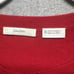 Neiman Marcus Cashmere Collection Cardigan Womens XL Red Sweater Sparkle Formal