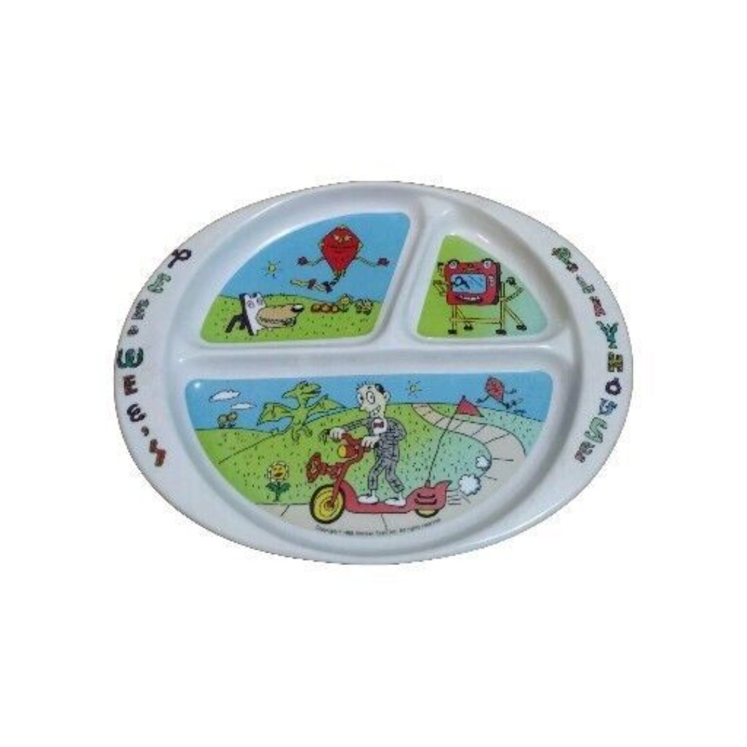Pee Wee's Playhouse 1988 Collectible Childs Plate Replacement 10 Inch TV Show