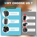 Dog Training Collar 2 Pack - 3300Ft Dog Shock Collar with Remote Control for 2 D