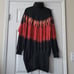 Young Fabulous & Broke Turtle Neck Sweatshirt Zip Hem Tie Dye Dress