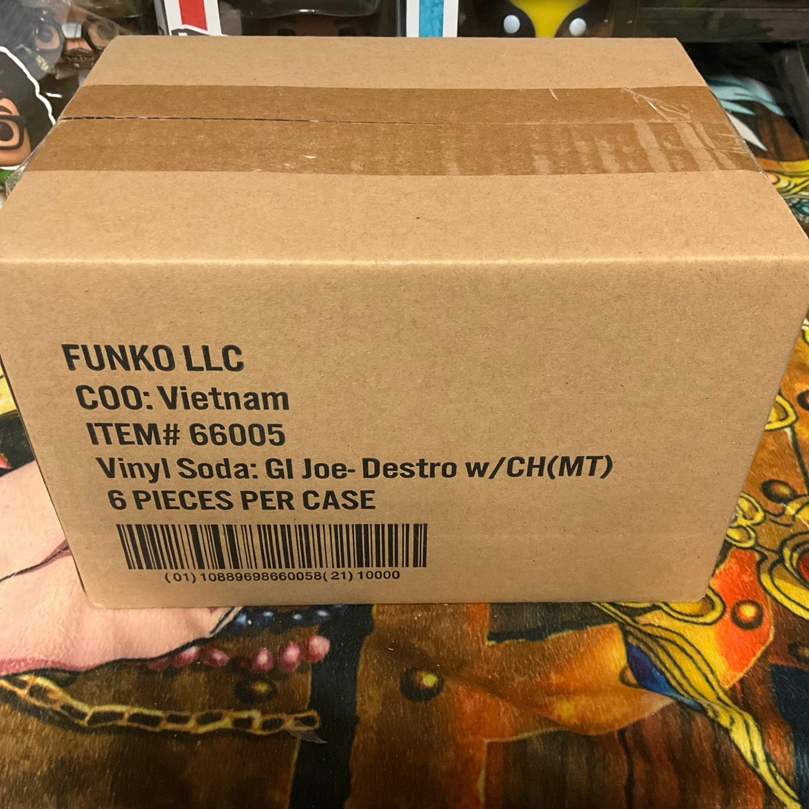 Funko Soda! GI Joe Destro LE7500 Sealed Case