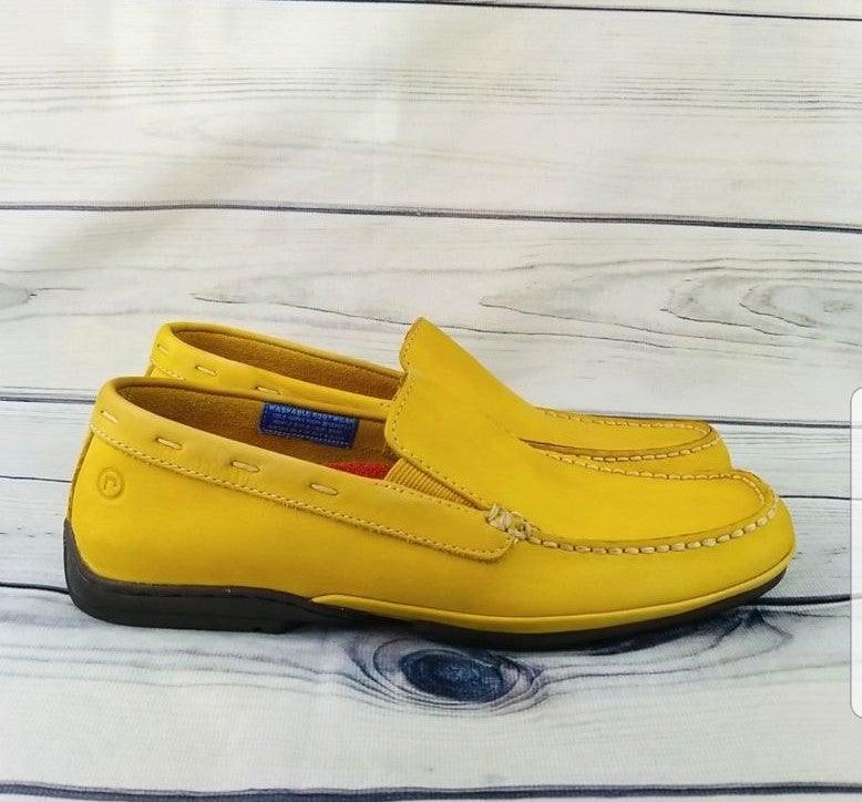 Rockport Yellow Loafers for Men Mercari