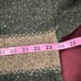 Eddie Bauer Vintage Wool Blend V Neck Pullover Sweater Speckled Green Brown XL