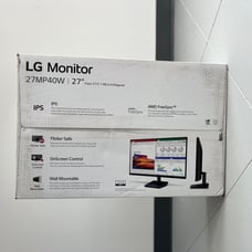 LG 27 FHD IPS 3-Side Borderless Monitor with Anti-Glare & AMD FreeSync™ (1920 x