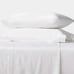 Room Essentials Cotton Blend Easy Care Sateen Sheet Set Twin Size