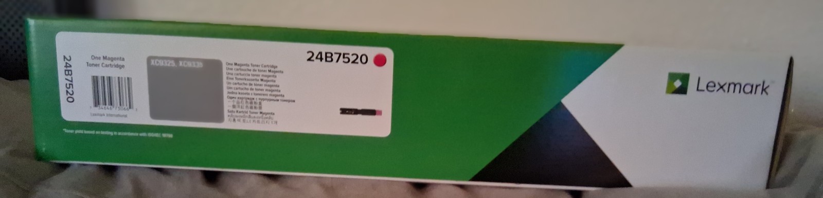 Lexmark High Yield Magenta color Toner