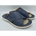 Born Mens Size 10 Marco Navy Oceano Full Grain Leather Slide Sandals Shoes