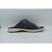 Born Mens Size 10 Marco Navy Oceano Full Grain Leather Slide Sandals Shoes