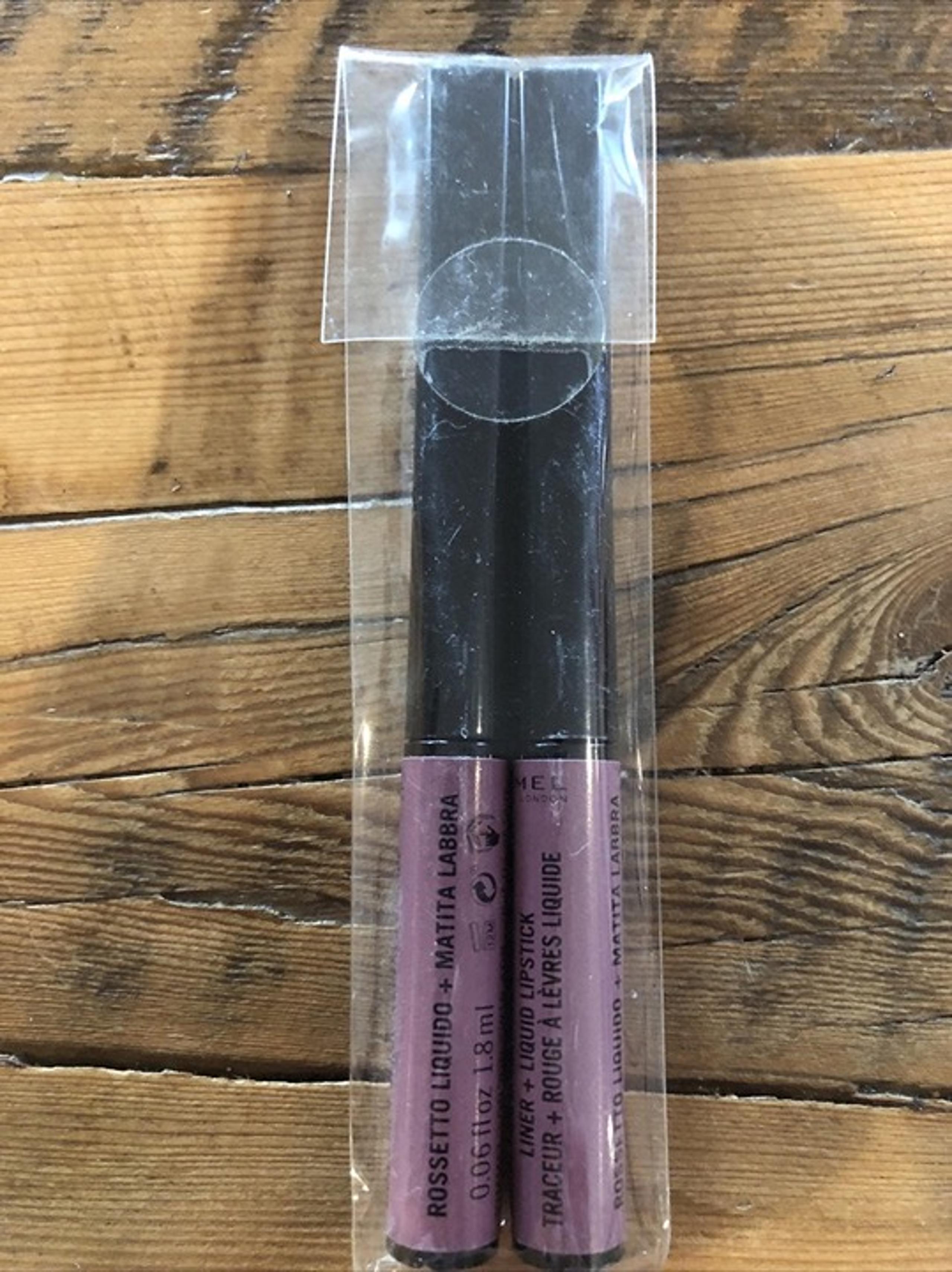 Rimmel Lip Art Graphic, Vandal 2 Pack Sealed a22