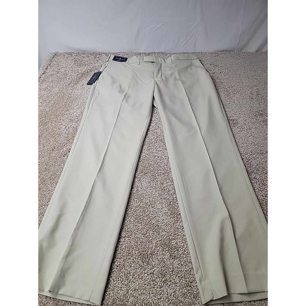 Men's POLO GOLF RALPH LAUREN Barrow Fit Beige Pants 38x32 NEW NWT Cotton Stretch