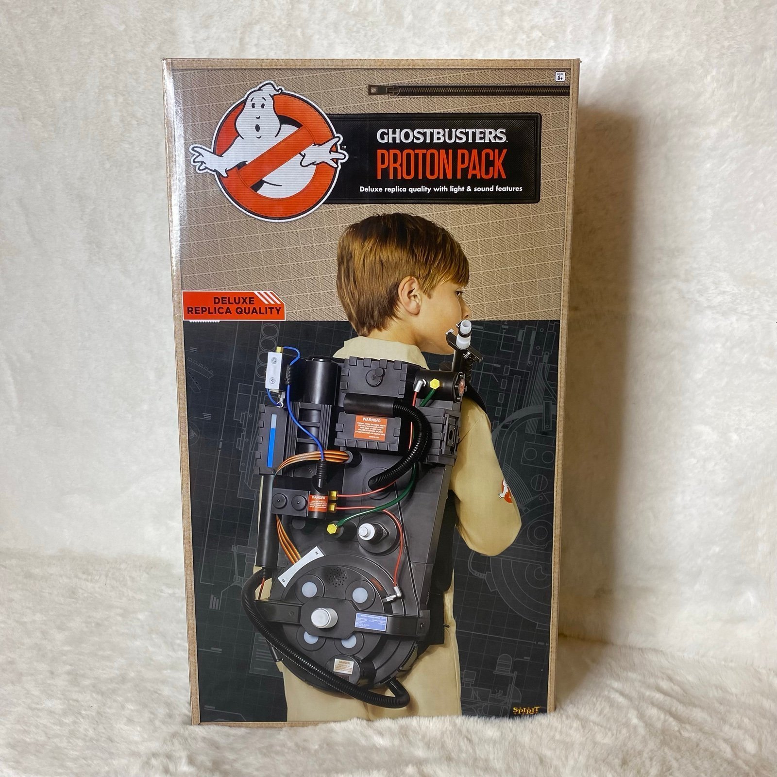 Ghostbusters Light-Up Deluxe Replica Proton Pack Kids Costume Spirit Halloween