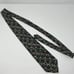 Authenticated Burberry Green Pattern Silk Tie