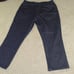 NWT Peau De Loup Size 4 Gender Neutral High Rise Straight Leg Blue Jeans