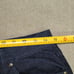 NWT Peau De Loup Size 4 Gender Neutral High Rise Straight Leg Blue Jeans
