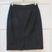 100% lightweight wool pencil skirt in Black, size 0