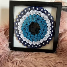 Evil eye frame