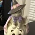 Witch Cat on Punpkin Lenox Figurine