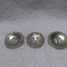 3 Montana Silversmiths Silver Round Flower Filigree Belt Chochos Great Vintage