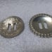 3 Montana Silversmiths Silver Round Flower Filigree Belt Chochos Great Vintage