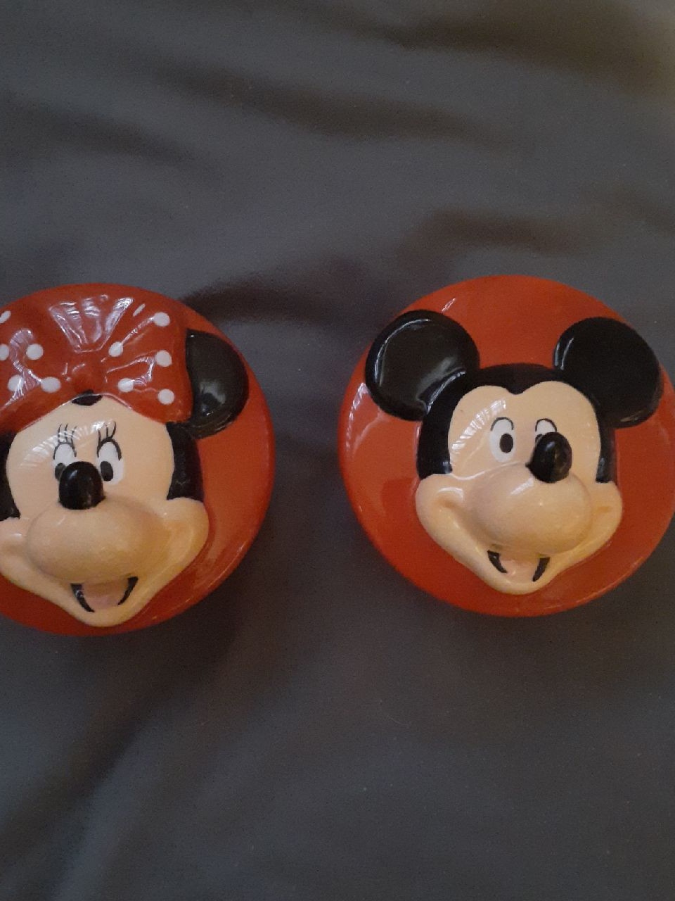 mickey and minnie mouse trinket boxes