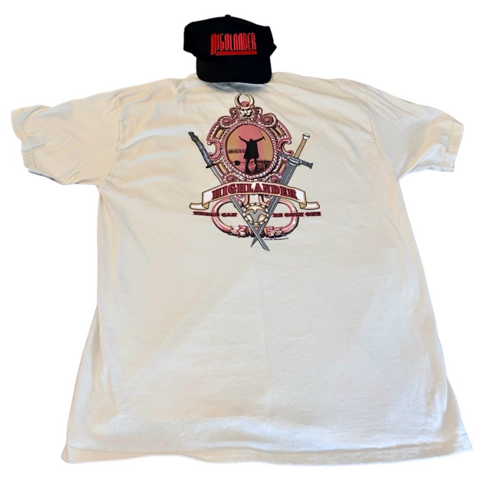 Highlander There Can Only Be One Movie Promo Shirt & Hat
