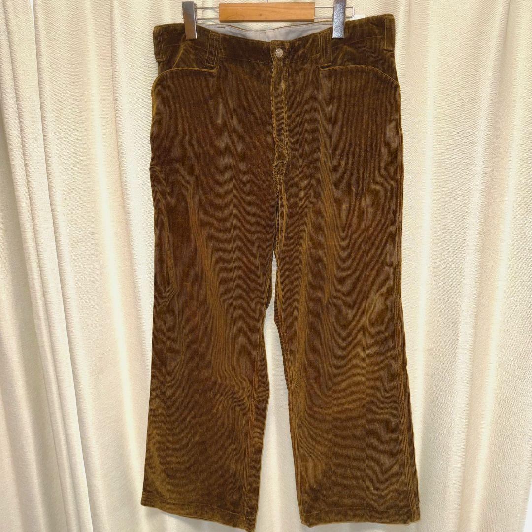 Tenderloin BDP Pique Pants Brown XS Long Wide Silhouette